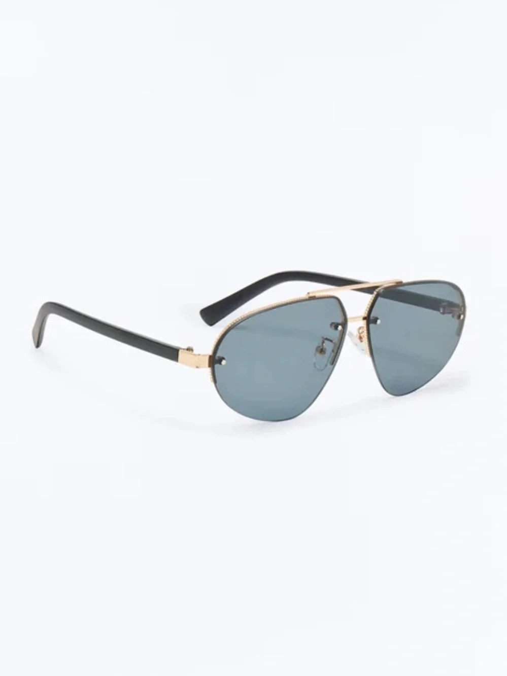 Overseas Rimless Aviator Sunglasses NEW 🏷️